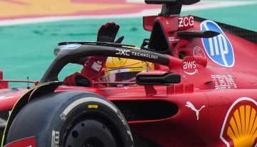 Lewis Hamilton dio inicio a su último gran sueño en la Fórmula 1: giró a bordo de una Ferrari por primera vez en una pista de Maranello