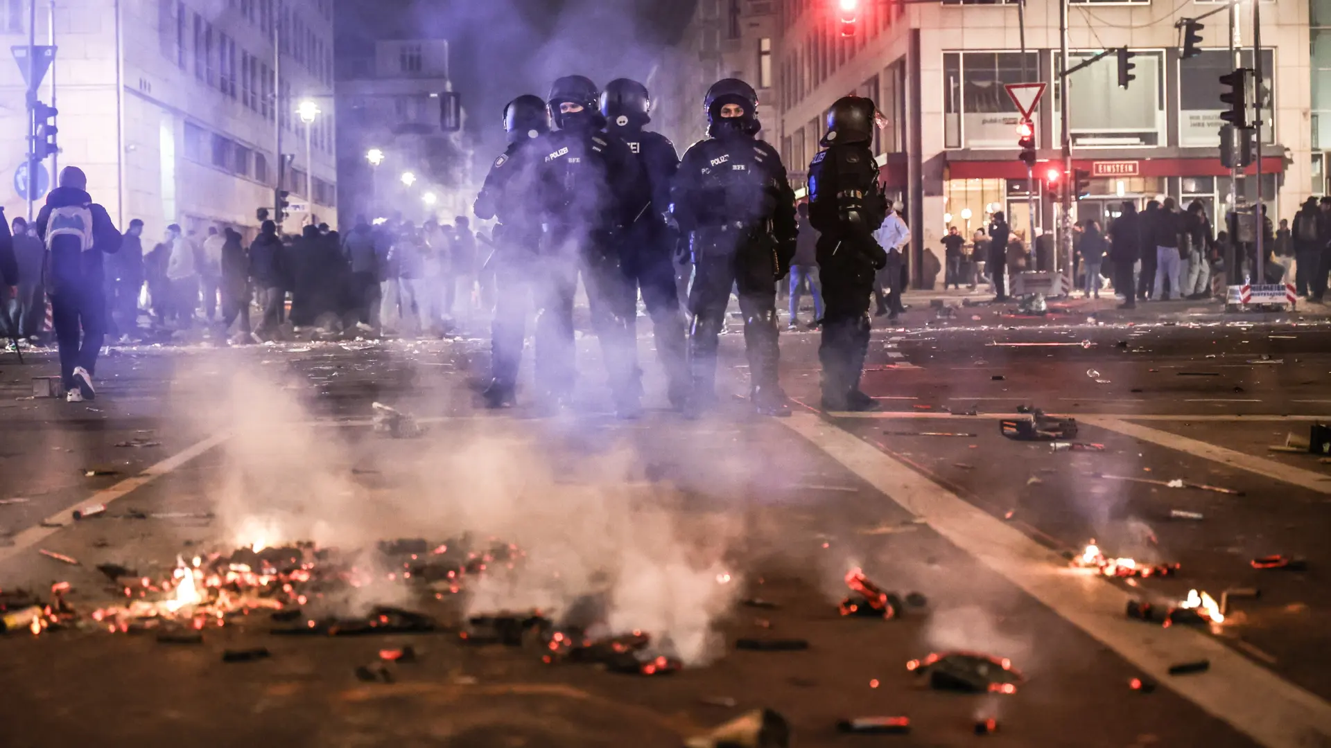 Año Nuevo caótico en Alemania: al menos cinco muertos por artefactos pirotécnicos y casi 400 detenidos