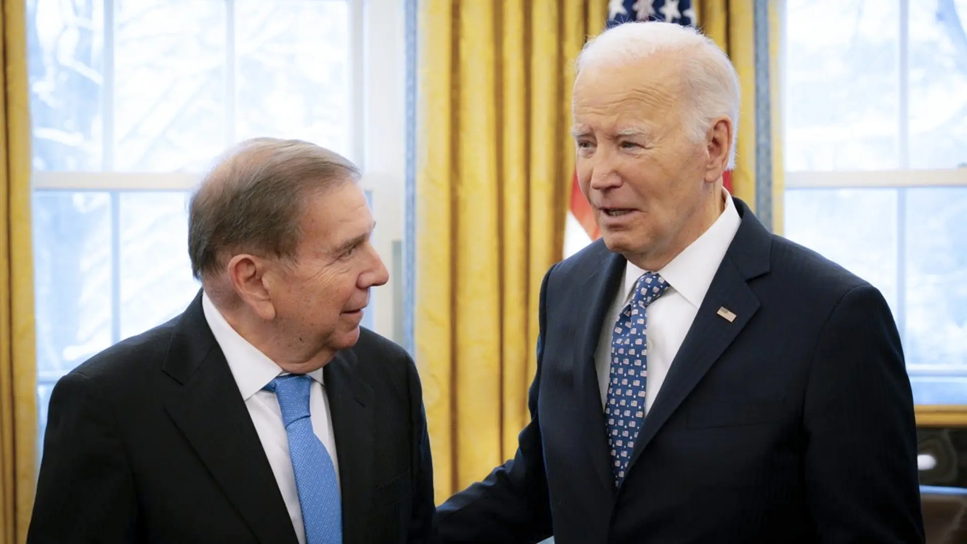 Edmundo González, sobre su reunión con Biden: "Me acompaña de corazón en el regreso a Venezuela"