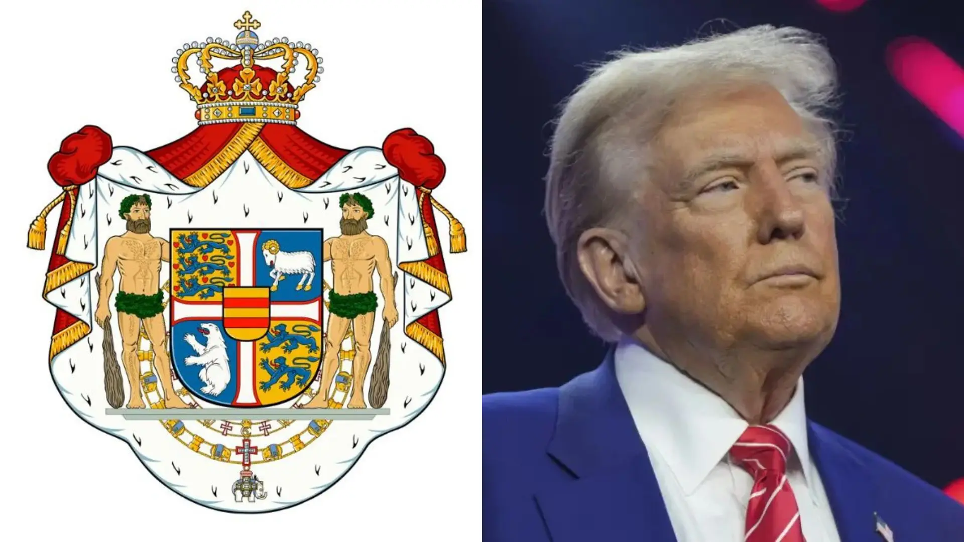 Así es el nuevo escudo real de Dinamarca: el rey lo modifica para reivindicar Groenlandia ante el interés de Trump en comprar la isla