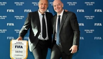 Sergio Marchi tuvo su bautismo en el sindicalismo global y recuperó el diálogo con FIFA: cuatro horas de reunión con Gianni Infantino en Zürich