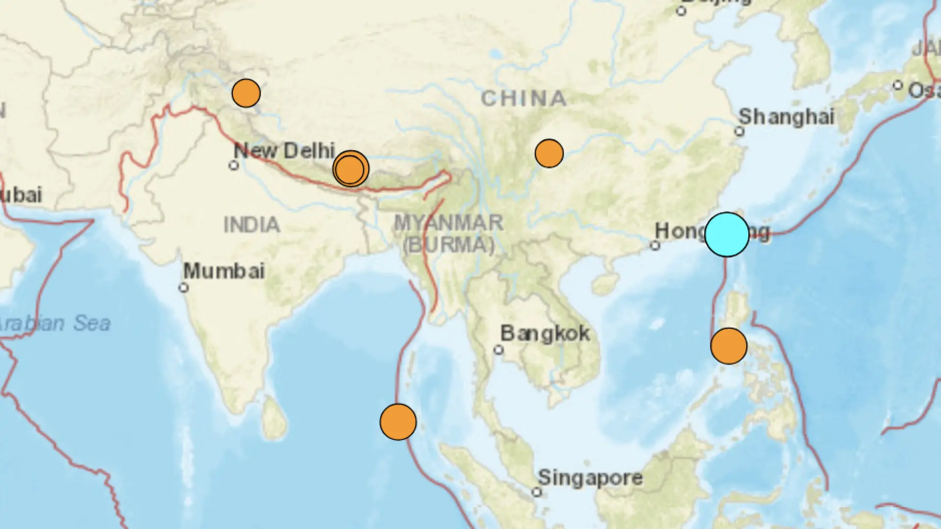 Un terremoto de magnitud 6,4 provoca daños menores en el sur de Taiwán