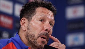 El Cholo Simeone y una chicana por elevación para Real Madrid: «Me comentaron que hubo episodios como los hay desde hace 100 años»