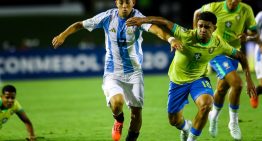 Valentino Acuña, de ser el doble de Lionel Messi a romperla en la goleada por 6-0 de Argentina sobre Brasil en el Sudamericano Sub 20