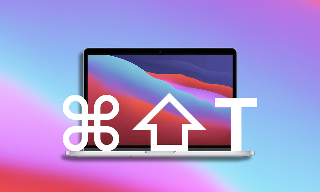 Shift +CMD + T es un atajo poco conocido y casi mágico para tu Mac