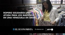 Ropero solidario: una ayuda para los maestros en una Venezuela en crisis