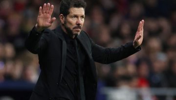 El Cholo Simeone llegó a los 500 partidos con Atlético de Madrid en LaLiga de España y lo festejó con un triunfo y un golazo de Griezmann