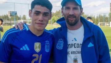 Quién es Santiago Lencina, el juvenil que citó Marcelo Gallardo para el partido de River contra Godoy Cruz