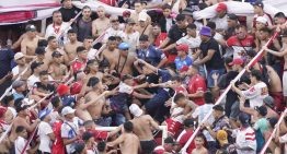 La durísima sanción para 29 hinchas de Huracán por una brutal pelea en la popular durante el clásico contra San Lorenzo