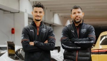 Kun Agüero, rápido y eléctrico: mostró cómo es el  Porsche 99X con el que correrá en la renovada Fórmula E