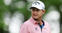 Emiliano Grillo hizo un furioso hoyo en uno en el PGA Tour y se hizo viral por su festejo al mejor estilo NBA con un rival