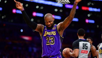 LeBron James y otro récord fantástico en la NBA: ya es el más joven y el más viejo en meter al menos 40 puntos en un juego