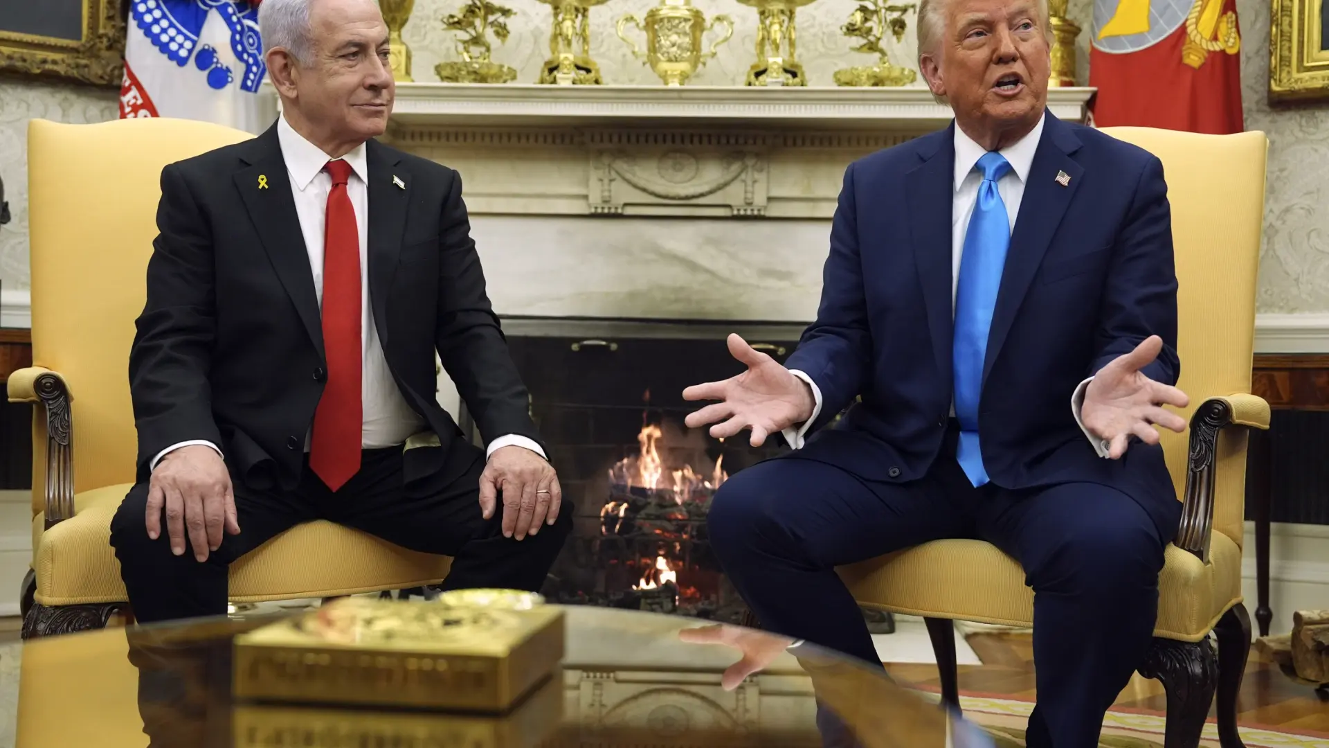 Trump propone el reasentamiento permanente de los palestinos: "No sé cómo pueden querer quedarse. Es una zona de demolición"