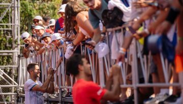 La ola de calor en el Argentina Open: temperaturas extremas y precios altos por medio litro de agua para combatir el sol