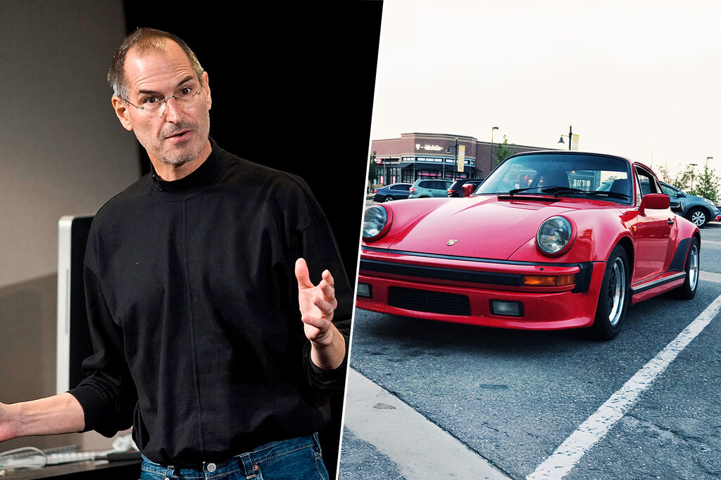 Steve Jobs era tan posesivo con su nuevo Porsche que alquiló dos plazas de aparcamiento para que nadie se lo rayara. Hasta que tuvo que esconderlo 