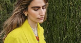 Alejandra Domínguez y su primer look primaveral de colores intensos