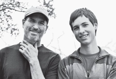 Steve Jobs Reed Jobs Father Son 1