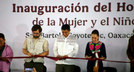 Sheinbaum inaugura el Hospital General de la Mujer y el Niño Oaxaqueño