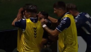 Quilmes dio otro gran golpe en la Copa Argentina y eliminó al campeón Central Córdoba, con gol de Machado y Vangioni como figura