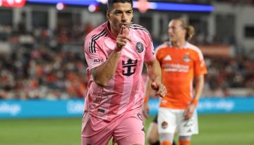 Messi pegó el faltazo (con aviso) pero Inter Miami no lo extrañó y de la mano de Luis Suárez aplastó a Houston Dynamo por la MLS