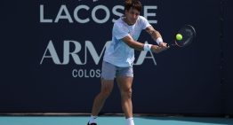 Camilo Ugo Carabelli dio otro golpe y ahora se dará el gustazo de jugar contra Novak Djokovic en el Masters 1000 de Miami