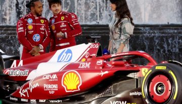 Milán se tiñó de rojo por Ferrari y un Lewis Hamilton cada vez más italiano prometió «pelear por el título» de la Fórmula 1