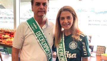 Leila Pereira, de aliada de Bolsonaro a primera presidenta de Palmeiras y plantarse contra Alejandro Domínguez por una desafortunada comparación