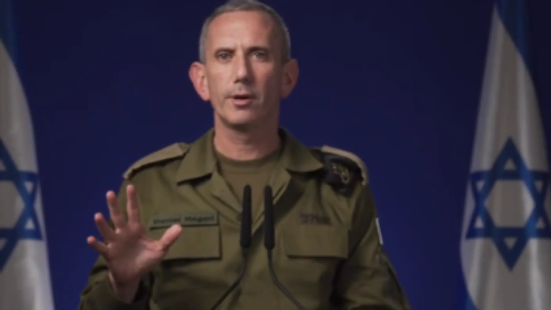 El Ejército israelí aparta a su portavoz principal, el militar Daniel Hagari