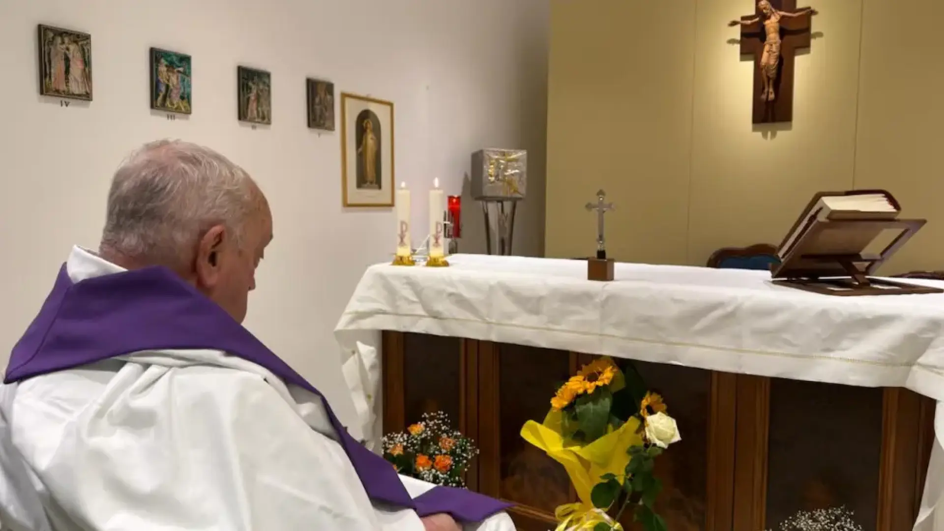 La salud del papa obliga a pensar en un "plan B" para la celebración de la Semana Santa