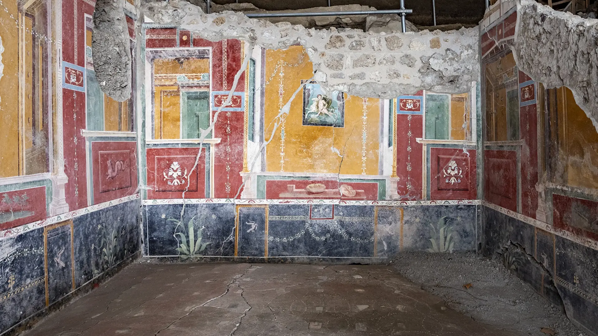 Descubren cómo los vecinos de Pompeya intentaron salvarse de la erupción del Vesubio: encerrados en una habitación