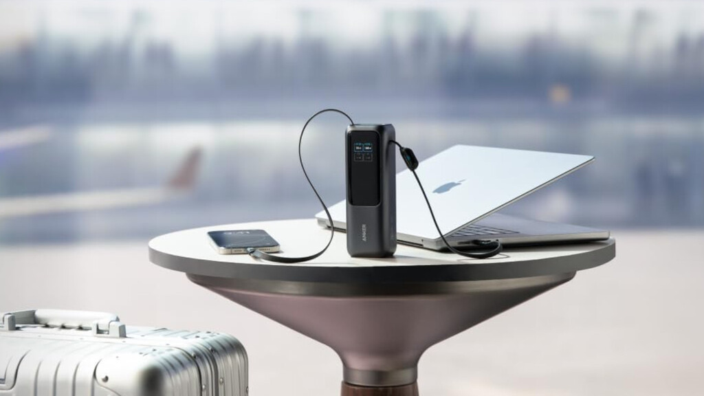 El apagón eléctrico me ha dejado claro que necesito una powerbank. Esta permite recargar un iPhone, pero también un MacBook 