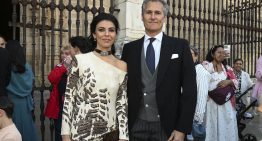 El vestido estampado más bonito lo ha llevado esta elegante invitada en la boda de Pepa Astolfi