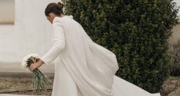 La novia del vestido de tweed inspiración Balenciaga que copiarán las novias del invierno de este año