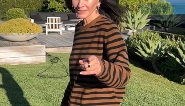 Los ejercicios que hace Courteney Cox a los 60 es el mejor ejemplo para las mujeres a partir de los 40