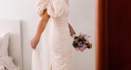 La novia vasca que eligió un vestido de firma nórdica para su boda por las calles de Madrid