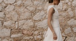 La novia malagueña que se casó en Mallorca con un sombrero que homenajeaba a su abuela