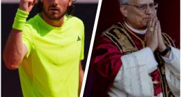 Stefano Tsitsipas se enteró que León XIV es un apasionado del tenis y contó que le gustaría pelotear un rato con el nuevo Papa
