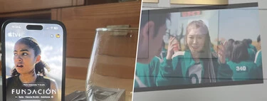 Hay un truco para convertir el iPhone en un proyector con una copa de vino. Así que lo he probado para que no tengas que hacerlo tú