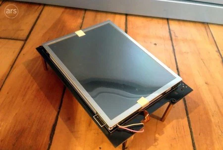 Uno de los primeros prototipos del iPad