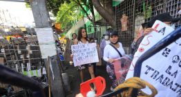 Personas trabajadoras sexuales marcharon este 1 de mayo en la CDMX