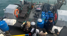 Ecuador intercepta lancha con 1.5 toneladas de droga que tenía como destino México