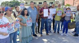 Familiares de Eduardo Torres exigieron su libertad frente al Ministerio Público en San Felipe