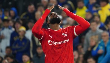 Alvaro Angulo, «la Pantera Negra Turbo» de Independiente que predijo un gol en la Bombonera y cumplió