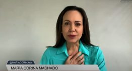 María Corina Machado: A Maduro lo vamos a sacar, que nadie lo dude. Ellos van pa’ afuera