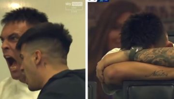Lautaro Martínez, del grito descontrolado a la decepción en la Infartante definición de la Serie A: Nápoles llega un punto arriba del Inter a la última fecha