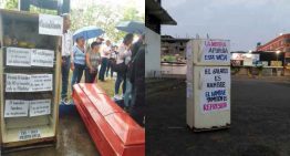 “Maduro es hambre”: venezolanos exhiben neveras vacías en protesta por el Día del Trabajador este #1May (FOTOS)