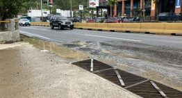 Hueco en carretera Panamericana genera alerta víal en sentido San Antonio de los Altos (FOTO)