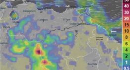 Inameh reporta nubosidad y lluvias dispersas en gran parte del país este #10May