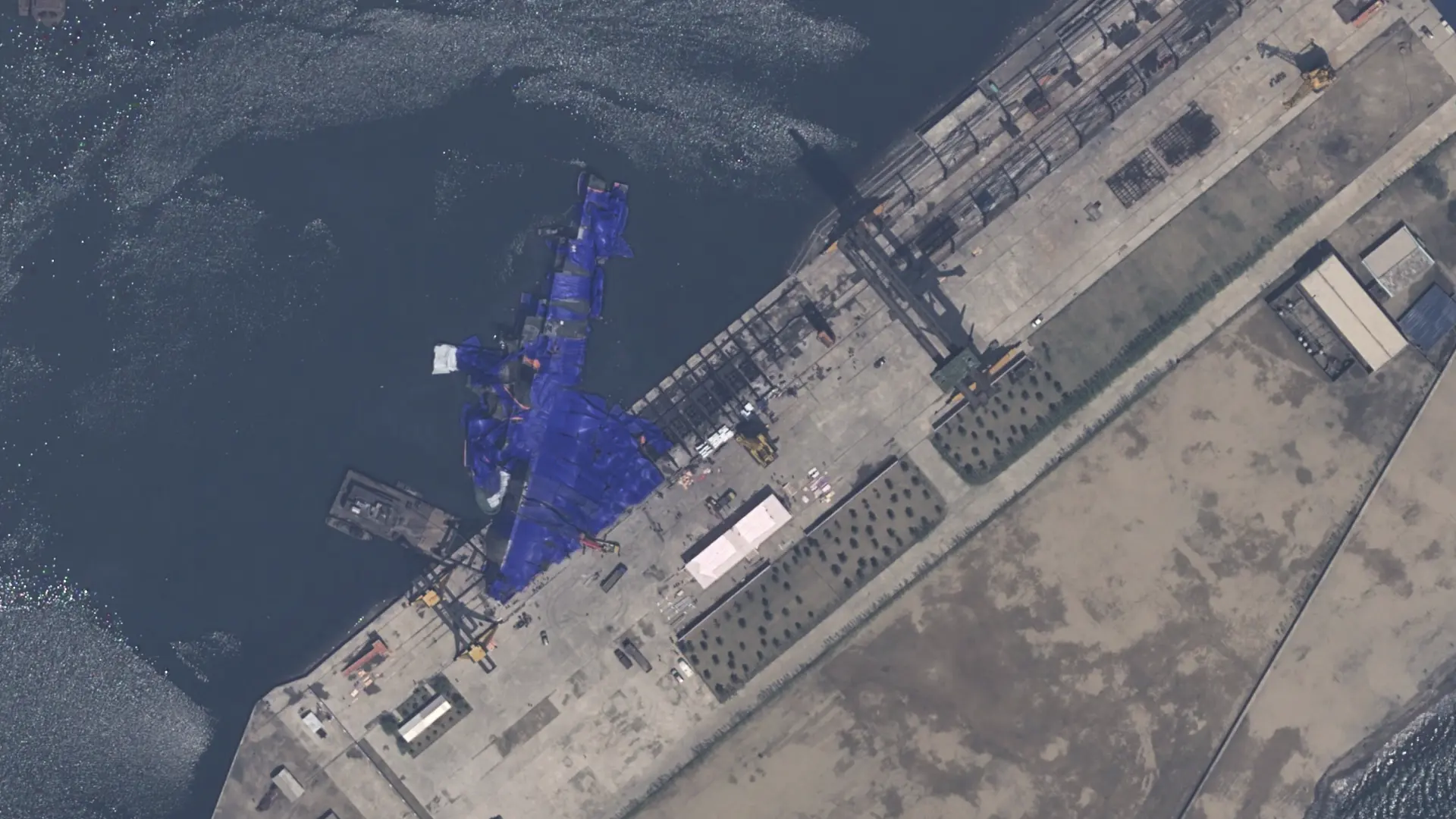 Detenidos tres funcionarios de Corea del Norte por el accidente en la presentación del nuevo destructor del Kim Jong-Un