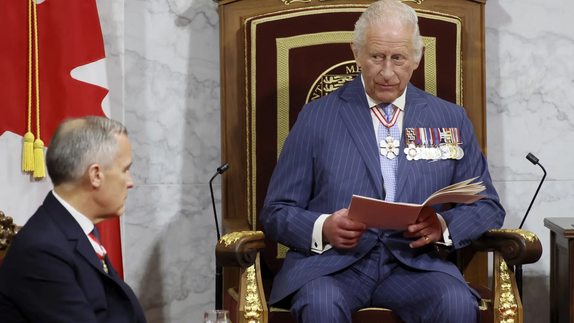 Carlos III afirma que Canadá está "en un momento crítico" y defiende un país "libre y fuerte" ante las pretensiones de Trump